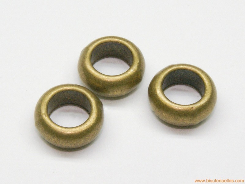 Separador Ø17mm paso 7mm bronce
