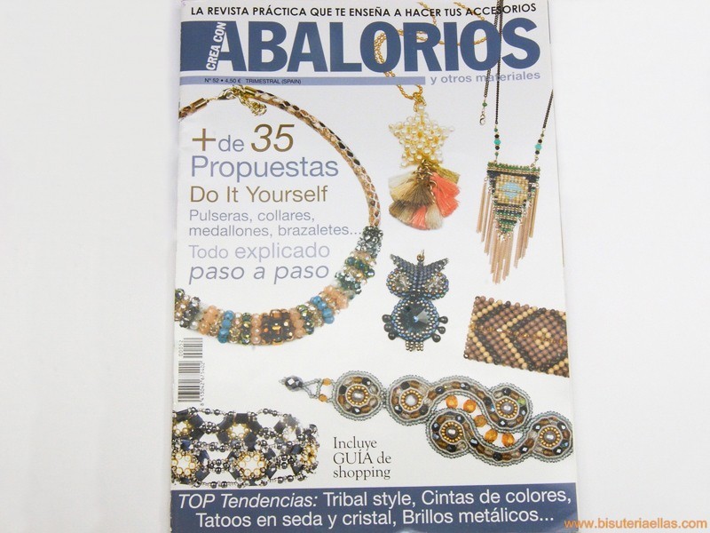 CREA CON ABALORIOS. Número 52