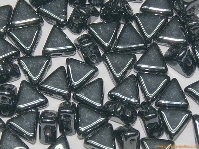 Khéops® par Puca® 6 mm Jet Hematite