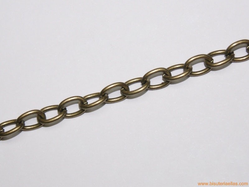 Cadena bronce ancho 7mm