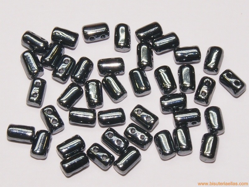 Rocalla Rulla 5x3mm hematite