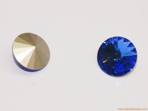 Rívoli Swarovski 12mm Sapphire