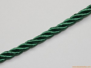 Cordón de poliester 5mm verde