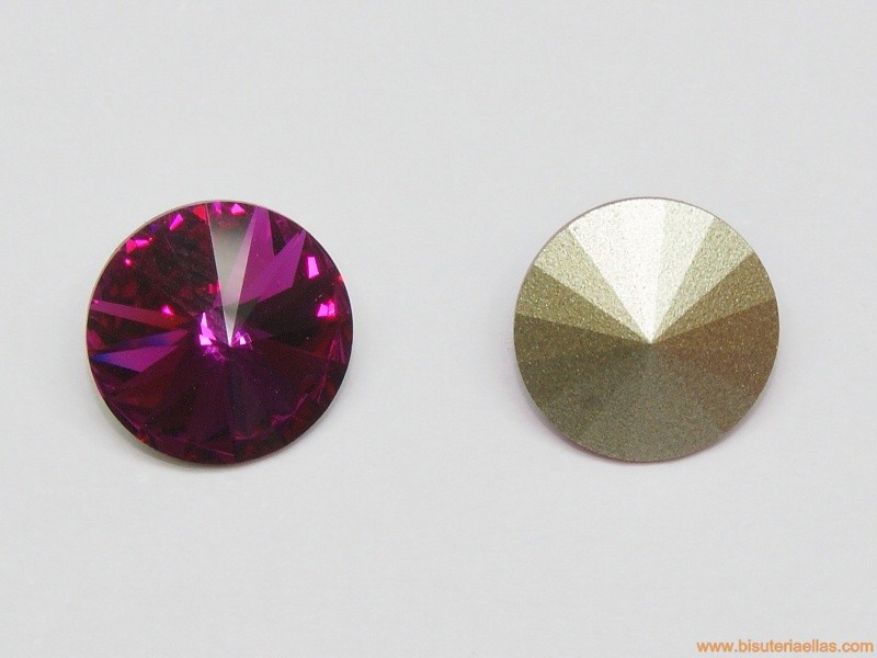 Rívoli Swarovski 12mm Fuchsia