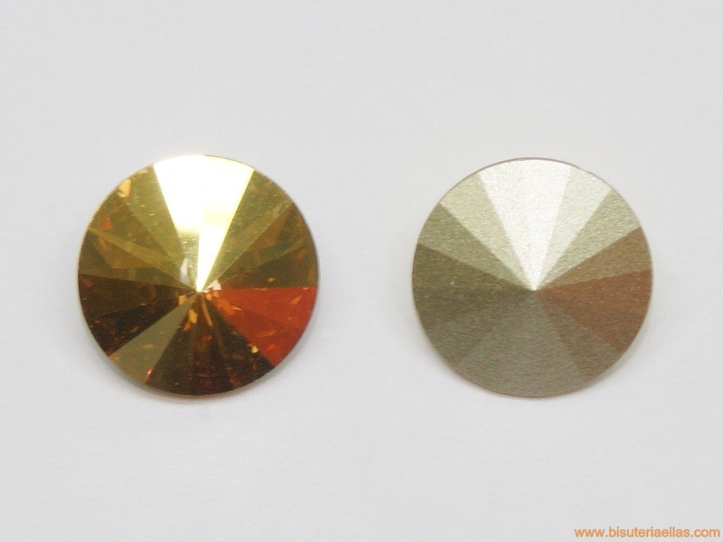 Rívoli Swarovski 12mm Metallic Sunshine