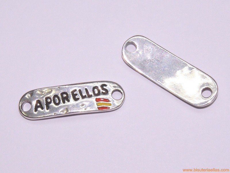 Entrepieza para pulsera 36x11mm A POR ELLOS