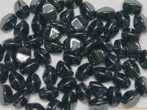 Rocalla Pinch 5x3mm hematite