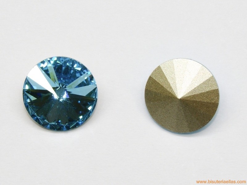 Rívoli Swarovski 12mm Aquamarine