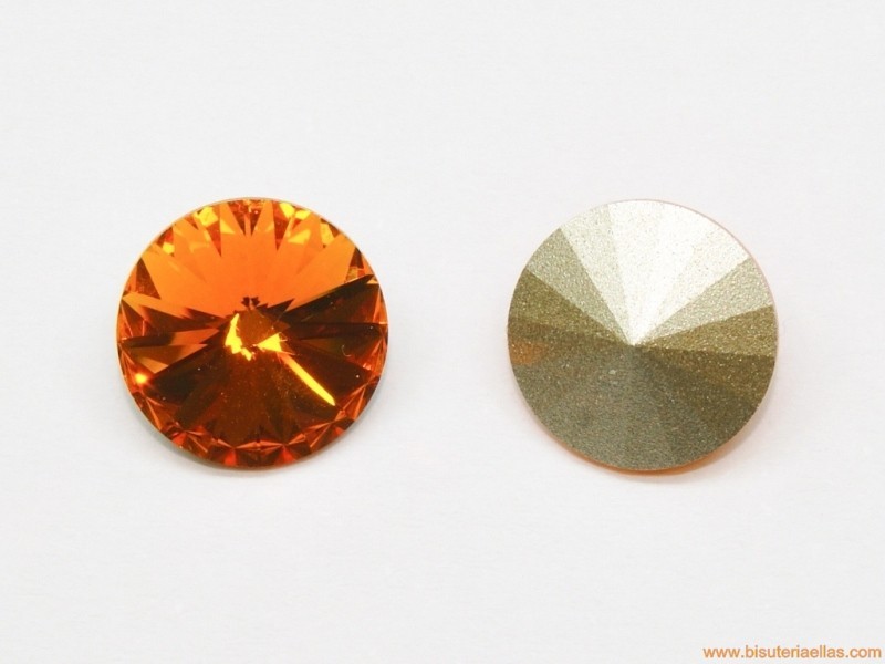 Rívoli Swarovski 12mm Tangerine