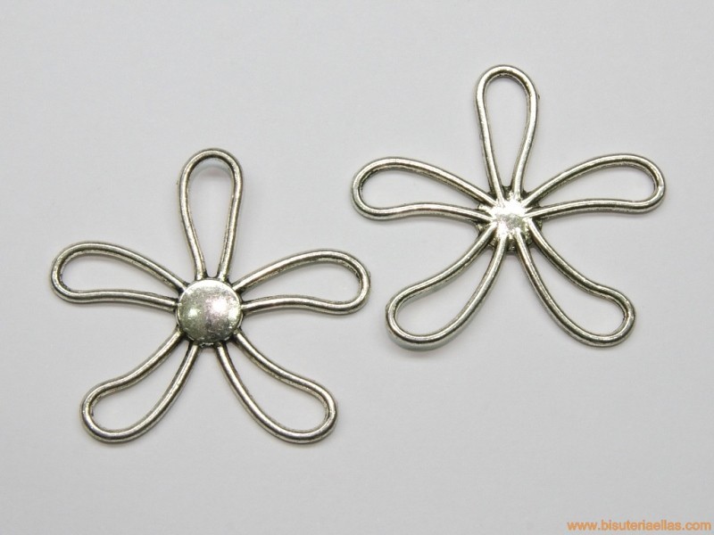 Entrepieza flor 43mm