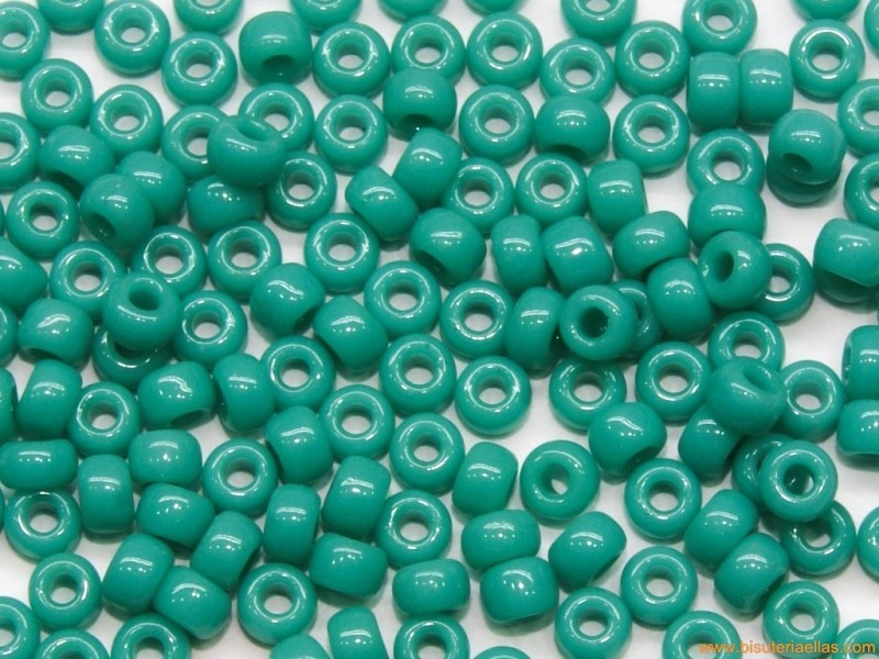 Rocalla Miyuki 8/0 Opaque Turquoise Green