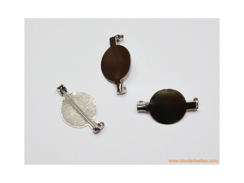 Base broche redondo 16mm