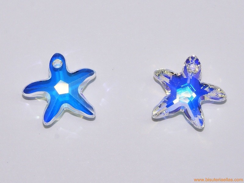 Estrella de mar Swarovski cristal AB 16mm
