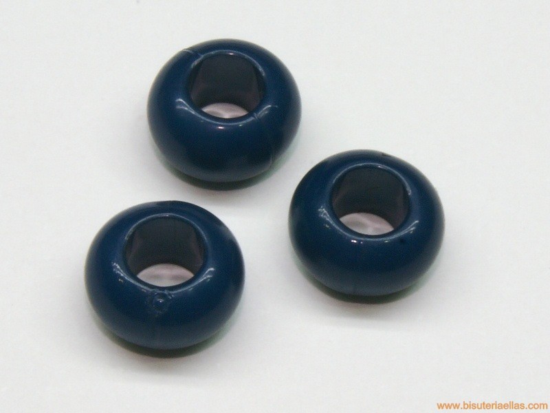 Donut de resina 10mm paso 5mm azul
