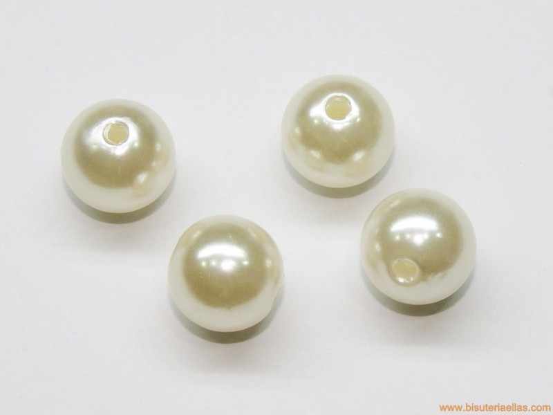 Bola perla sintética Ø12mm paso 2,5mm