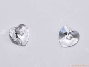 Corazón Swarovski 10mm Crystal