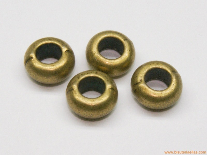 Separador Ø10mm paso 5mm bronce