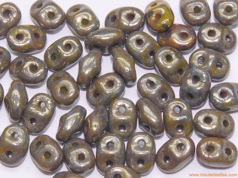 Rocalla super duo 5mm ocre
