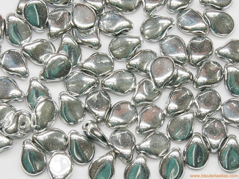 Pip 5x7mm plateado