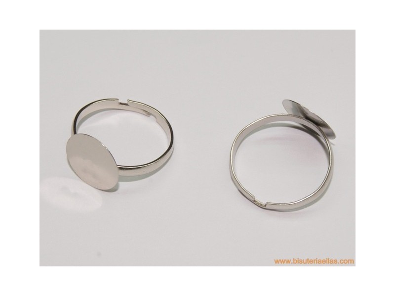 Base anillo para pegar 12mm