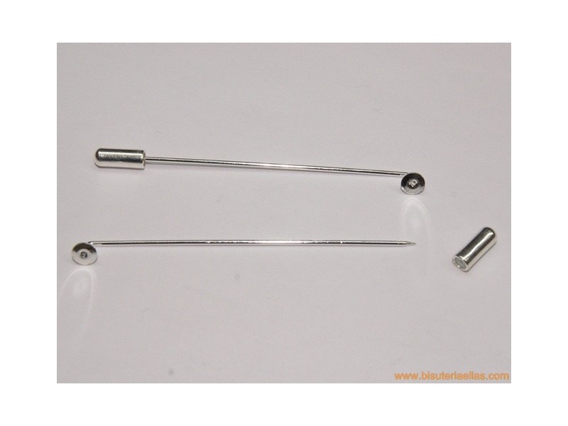 Aguja para broche con disco 67mm