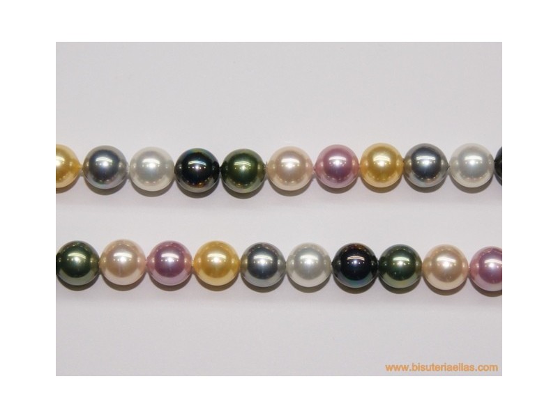 Bola perla de nácar Ø8mm colores surtidos