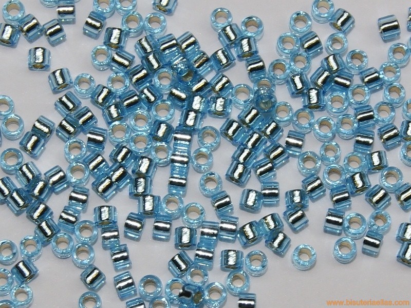 Miyuki Delica 11/0 Silver Lined Aquamarine