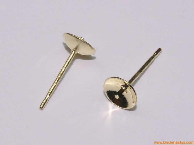 Cabezal casquilla Ø6mm dorado