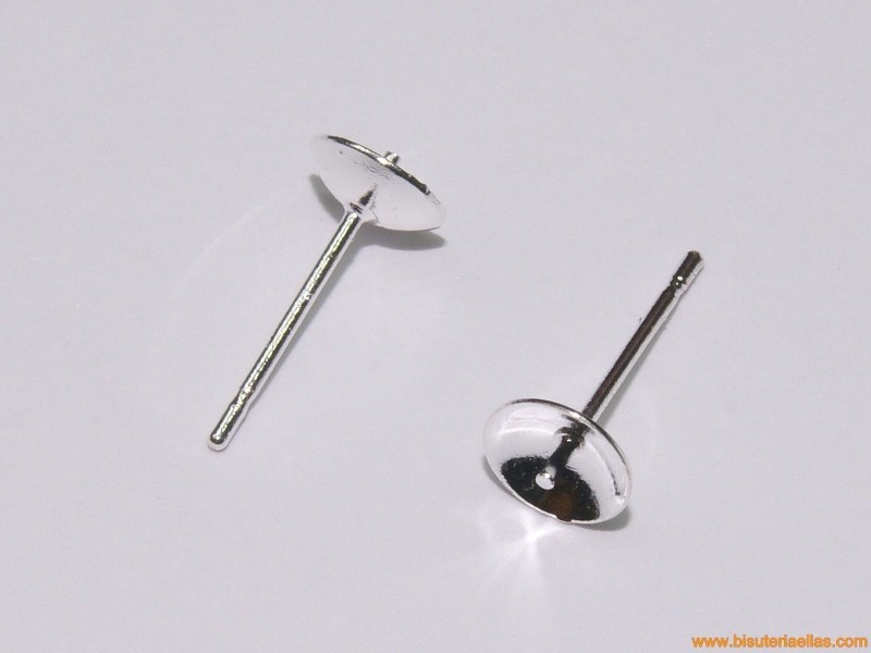 Cabezal casquilla Ø6mm plateado