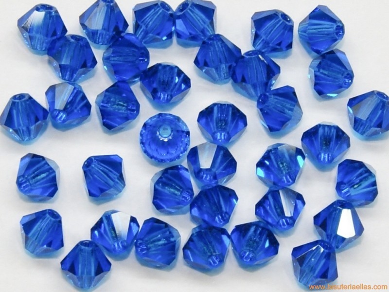 Tupí 4mm capri blue (10 uds.)