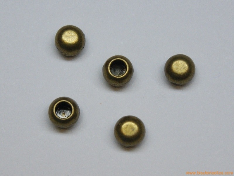 Bola 1/2 taladro paso 2,5mm bronce