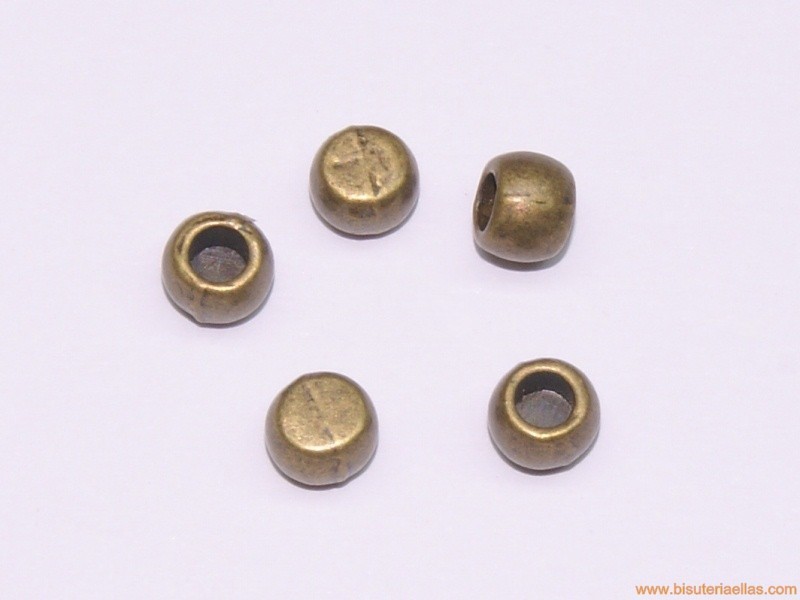 Bola 1/2 taladro paso 3mm bronce