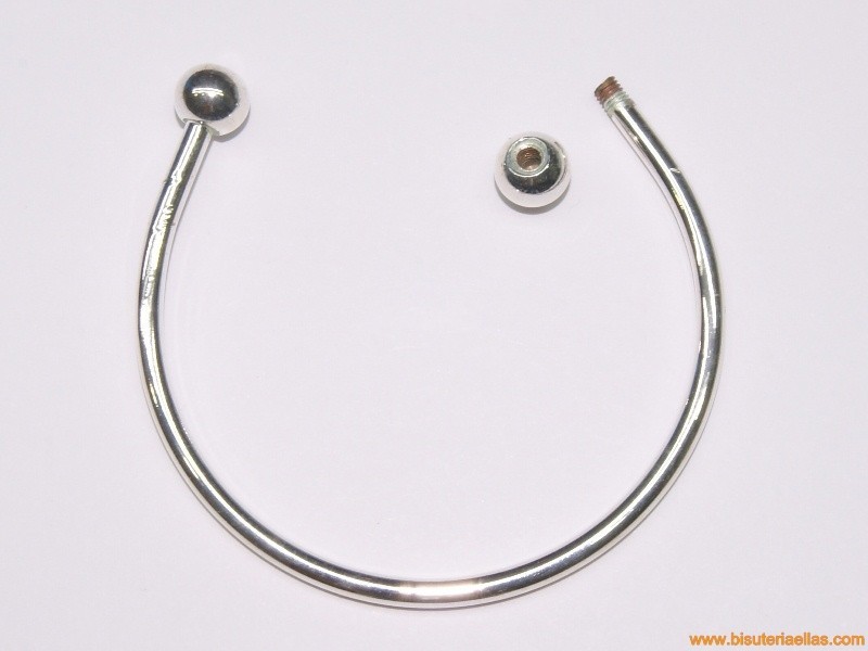 Pulsera rígida desenroscable