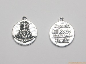 Medalla 19mm Vírgen del Rocío
