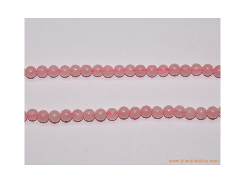 Bola cuarzo rosa Ø4mm