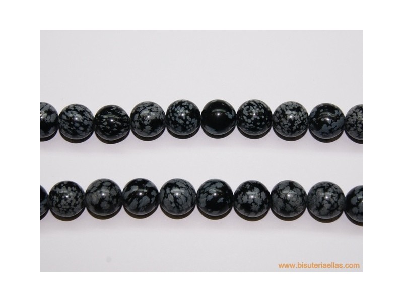 Bola obsidiana Ø14mm