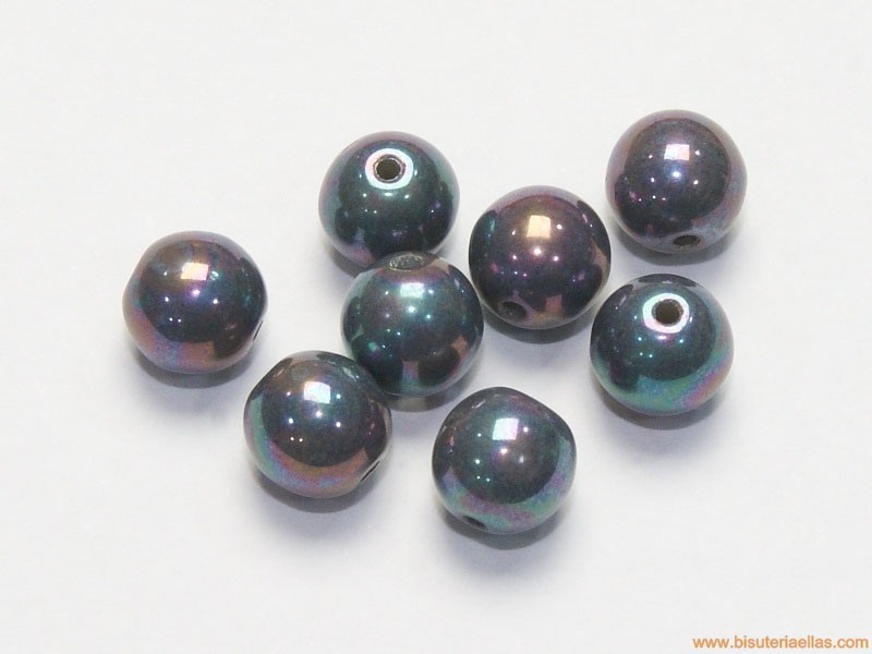 Bola cristal Ø6mm tornasol