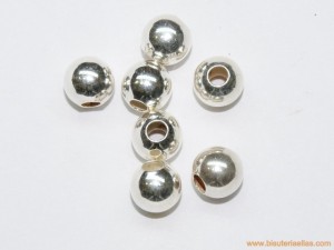 Bola en plata Ø8mm paso 3mm