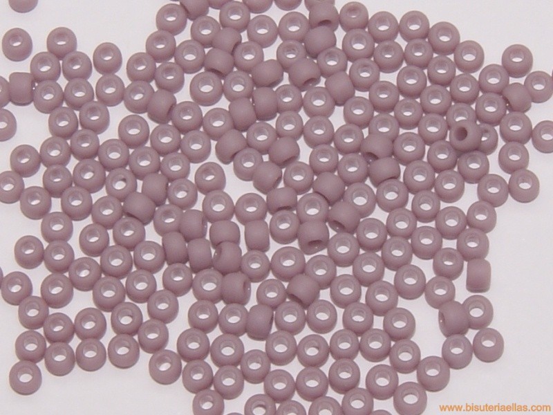 Rocalla Toho bola 11/0 lavanda opaco