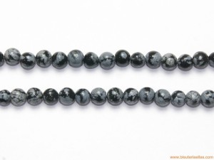 Bola obsidiana Ø4mm