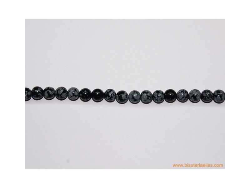 Bola obsidiana Ø8mm