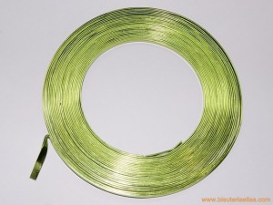 Aluminio plano 5mm verde...