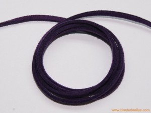 Tira de ante 3mm morado