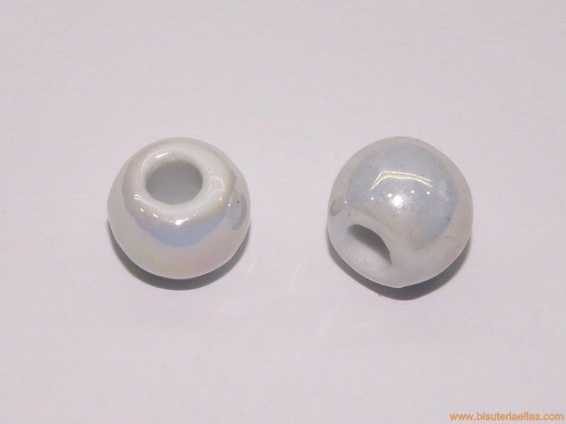 Bola Ø16mm paso 5mm blanco