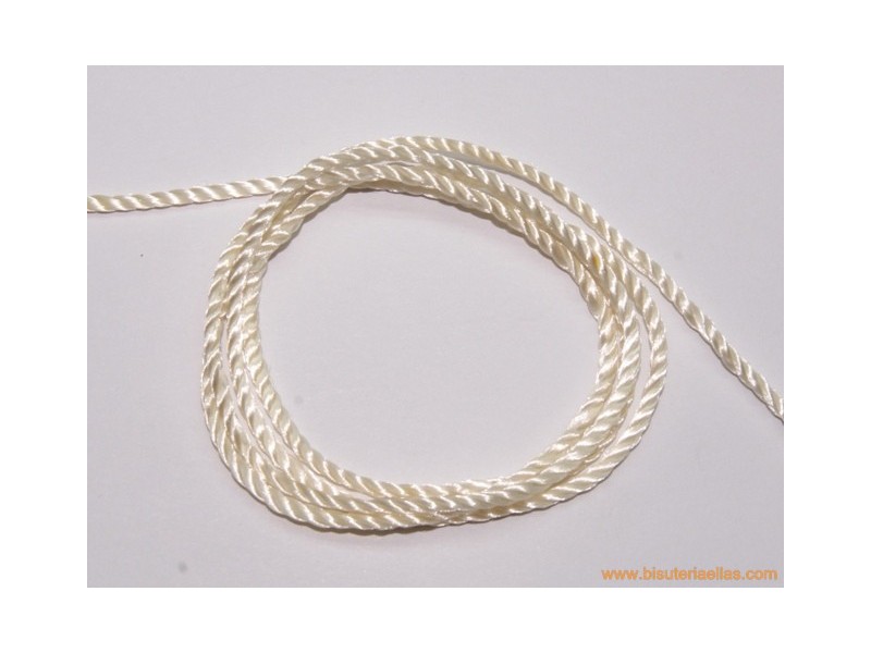 Hilo macramé 2mm beige