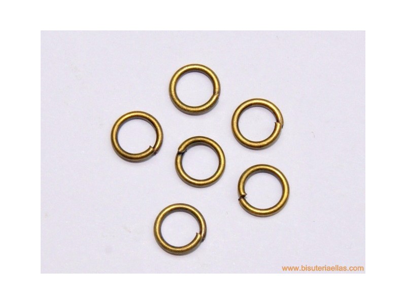 Anilla bronce Ø6mm