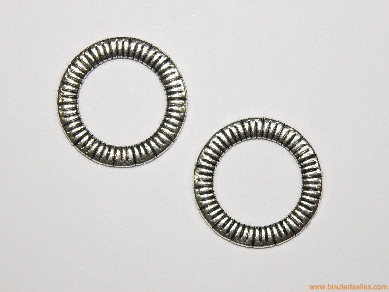 Anilla Ø24mm plateada