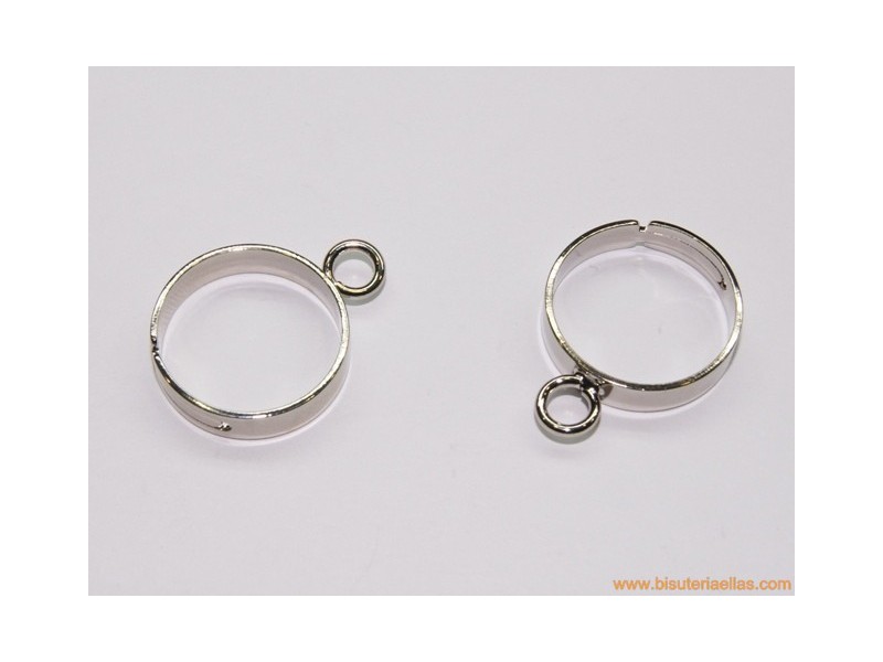 Base anillo con anilla