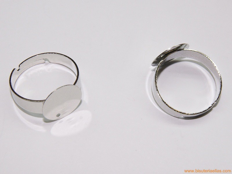 Base anillo para pegar 12mm
