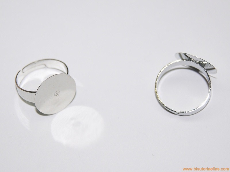 Base anillo para pegar 16mm
